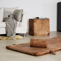 Vorschau: ARTZT Vintage Series Massage- und Faszienrolle aus echtem Rindsleder Inkl. Original BLACKROLL Stand