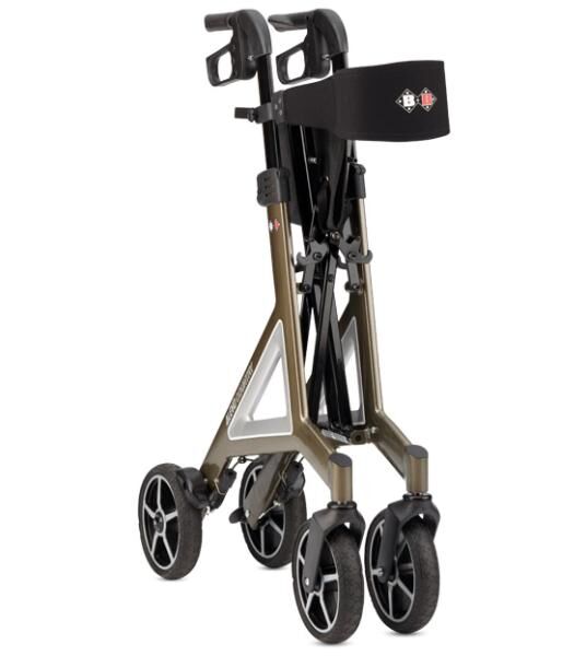 Bischoff & Bischoff Rollator Alevo Country mit Komfortsitz, Sitzhöhe 58,5 cm