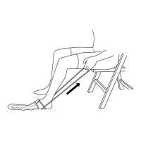 Vorschau: etac Socky Anziehhilfe Nylon für kurze oder lange Kompressionsstrümpfe u. Socken