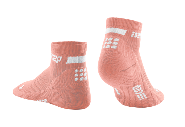 CEP The Run Low Cut Socks Damen - Kurze Kompressions Sportsocken zum Laufen ohne Verrutschen