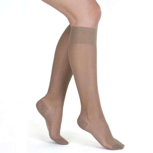 Spring medical YOURSPRING LIGHT transparente Stützstrümpfe Kniestrümpfe 70 DEN