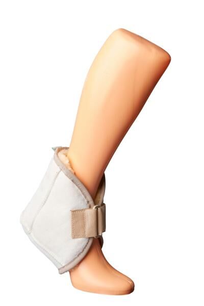 fellhof Fersenschoner mit Lammfell zur Dekubitus-Prophylaxe Universalgröße