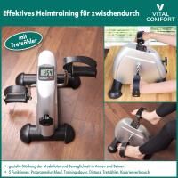 Vorschau: Vital Comfort Arm- und Beintrainer Mini kompakter Bewegungstrainer bequem im Sitzen