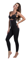 lipoelastic VB Comfort postoperative Kompressionshose mit Hygieneöffnung u. Reißverschluss
