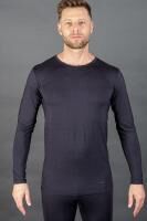 Vorschau: Moser Herren-Shirt mit langem Arm aus 100% Merino-Wolle