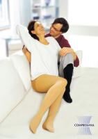 Vorschau: COMPRESSANA Sensitiv Kompressionsstrümpfe atmungsaktiv und feuchtigkeitsregulierend, versch. Längen