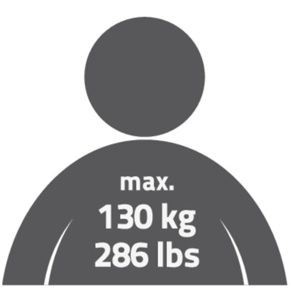 RIDDER Bad-Hocker Pro höhenverstellbar Gesamtabmessung: ca. 59,5 x 36 x 41,5-54 cm