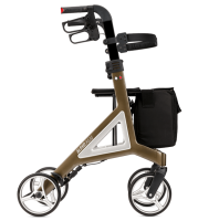 Vorschau: BB Alevo Alu Leichtgewichtrollator mit Komfortsitz inkl. Tasche, faltbar, Sitzhöhe 51 o. 58,5 cm