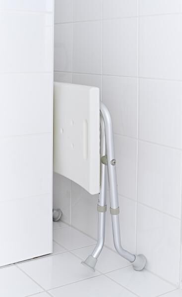 RIDDER Bad-Hocker Sam klapp- und höhenverstellbar, rutschhemmende Sitzfläche