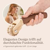 Vorschau: styleholz® Massage-Roller aus Eschenholz, 22,5 cm, stimuliert die Haut und Durchblutung