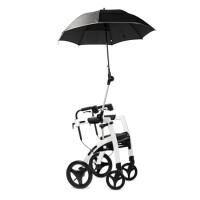 Saljol Rollz Motion Regenschirm für Rollator, schwarz