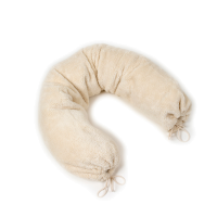 Mudis Bezug Stillkissen 100% Baumwollplüsch 30 x 150 cm GOTS-zertifiziert, ohne Füllung