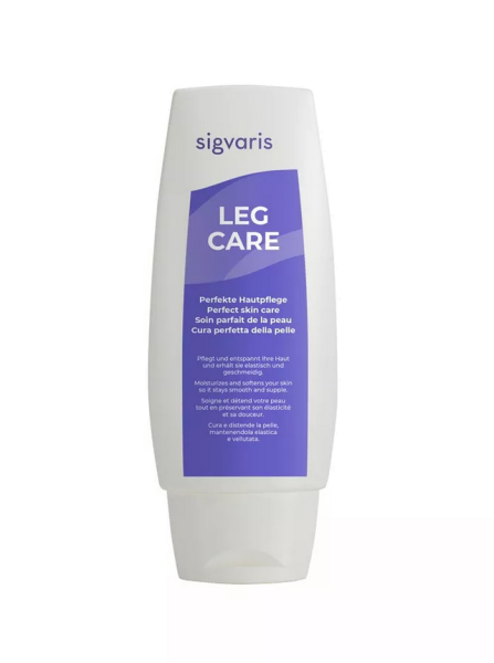 SIGVARIS Leg Care Pflegelotion mit Nachtkerzenöl, beruhigt und schützt vor Feuchtigkeitsverlust