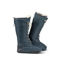 fellhof Rollstuhlfahrer Schuhe SANA mit Merino-Lammfell gefüttert, kniehoch