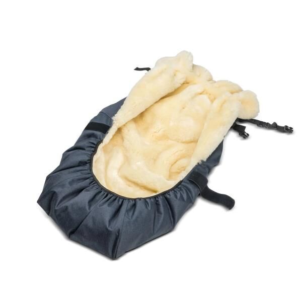 fellhof Rollstuhldecke SANA mit Lammfell und wasserabweisender Außenseite versch. Längen