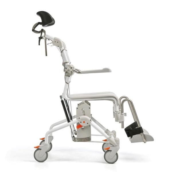etac Swift Mobil Tilt-2 XL Dusch- und Toilettenrollstuhl mit Kippfunktion u. Kopfstützen
