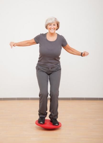 Jakobs Therapiekreisel aus Kunststoff 40 cm fördert Gleichgewicht, Koordination und Reaktion