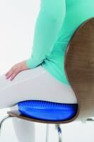 Vorschau: Rehaforum Sitzkissen RFM für eine aufrechte Haltung und einen starken Rücken, blau, rund, 34cm