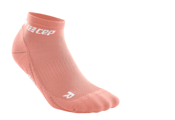 CEP The Run Low Cut Socks Damen - Kurze Kompressions Sportsocken zum Laufen ohne Verrutschen
