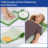 Vorschau: Deel Basics Akkupressurmatte 74 x 43 cm Tiefenmassage und pure Entspannung durch Akupressur