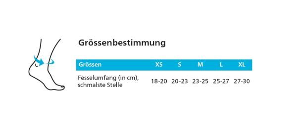 mobilis by SIGVARIS GROUP MalleoActive Pad Sprunggelenkbandage für Stabilisierung mit Pelotten