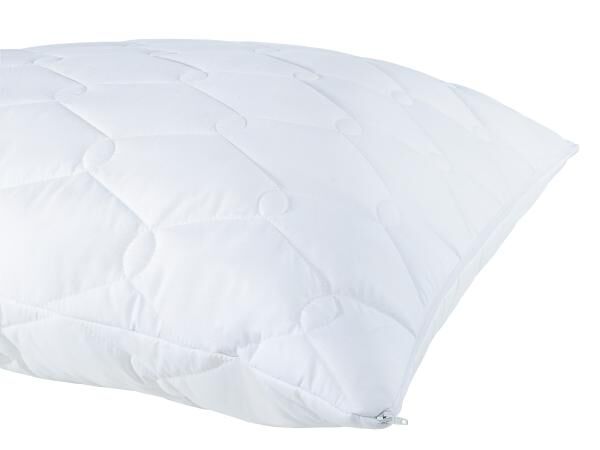 f.a.n Schlaf-Gut TENCEL® Mikrofaser-Kissen, gesteppt - mit Reißverschluss, versch. Größen