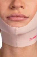 Vorschau: LIPOELASTIC FM02 Gesichtsbandage nach Operationen mit Klettverschluss im Nacken und am Kopf