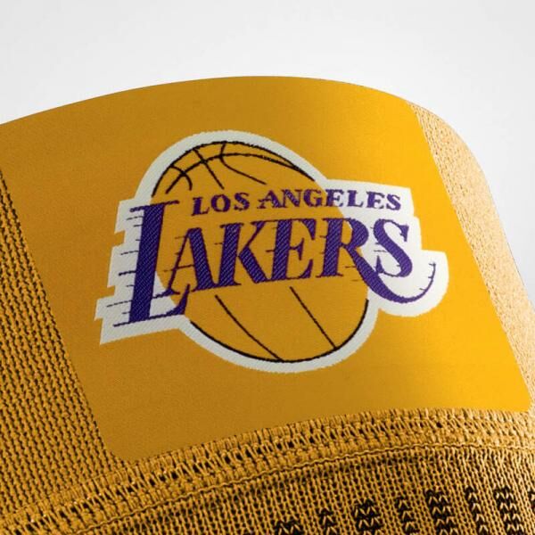BAUERFEIND Sports Compression Knee Support nahtlose Kniebandage - NBA Lakers Edition