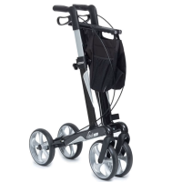 Vorschau: RUSSKA Vital Plus Carbon-Rollator mit weichen Rädern, versch. Sitzhöhen und Farben