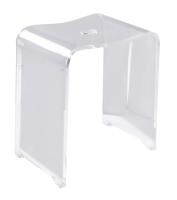 Vorschau: RIDDER Bad-Hocker Trendy in weiß o. transparent mit rutschhemmenden Profilen