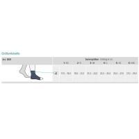 Vorschau: JuzoFlex Achill Xtra Achillessehnenbandage aus kompressiven Gestrick mit geformter Silikoneinlage