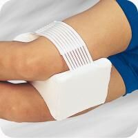 Werkmeister Kniekissen mit Frottee-Bezug und Fixierschlaufe weiß versch. Größen