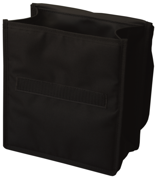 MORITZ REHA-HILFEN Rollstuhlarmlehnentasche schwarz groß 22 x 10 x 26 cm mit Klettverschluss