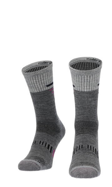 SockWell ASCEND II Damen mittelhohe Wandersocken für optimale Performance ohne Naht