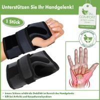 Vorschau: Vital Comfort Handgelenkbandage bei Arthrose und Karpaltunnel, erhöht die Stabilität des Handgelenks