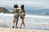 Vorschau: BAUERFEIND VenoTrain Soft strapazierfähige Kompressionsstrümpfe mit Massage-Effekt, versch. Längen