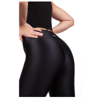 Vorschau: Lipoelastic FLOW leggings schwarz mit sanfter Kompression und Massage Effekt