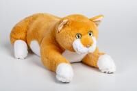 Vorschau: RobiCare® interaktive Therapiekatze "orange-weiß" Demenz-Plüschtier, mit Bewegungssensor