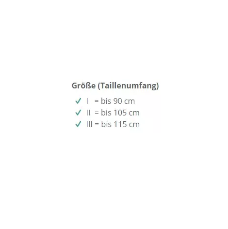 Hydas Geradehalter mit Stützgürtel korrigiert schlechte Körperhaltung, Taillenumfang bis 115 cm