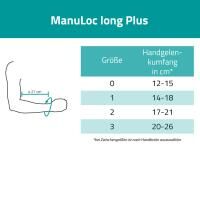 Vorschau: BAUERFEIND ManuLoc long Plus ruhigstellende Handgelenk-Orthese mit frei beweglichem Daumen