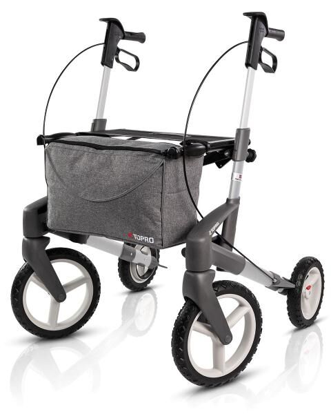 Topro Olympos ATR Premium-Rollator für den Außenbereich mit Offroad-Rädern