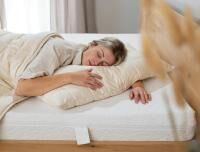 Vorschau: JONA SLEEP Bio Schurwoll-Kissen mit Schurwollnoppenfüllung für ein optimales Schlafklima