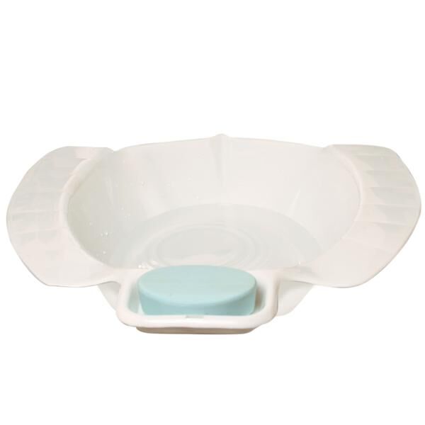 Vital Comfort Bidet-Einsatz mit Seifenschale einfach auf der WC-Schüssel platzieren