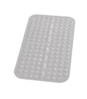 RIDDER Badewanneneinlage Loup 38 cm x 70 cm transparent mit Saugnäpfen aus synthetischem Kautschuk