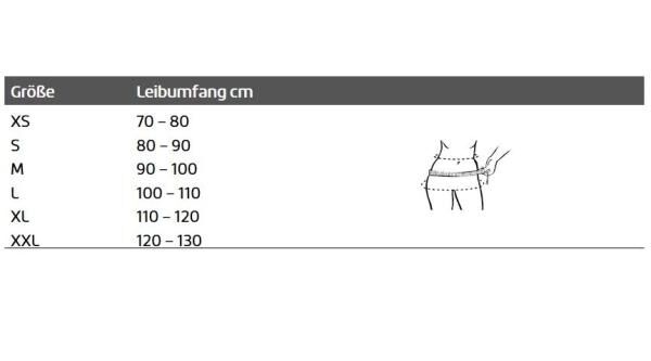 THUASNE Lomba-Go taillierte Rückenbandage zur Kompression und Stabilisierung Ihrer Wirbelsäule