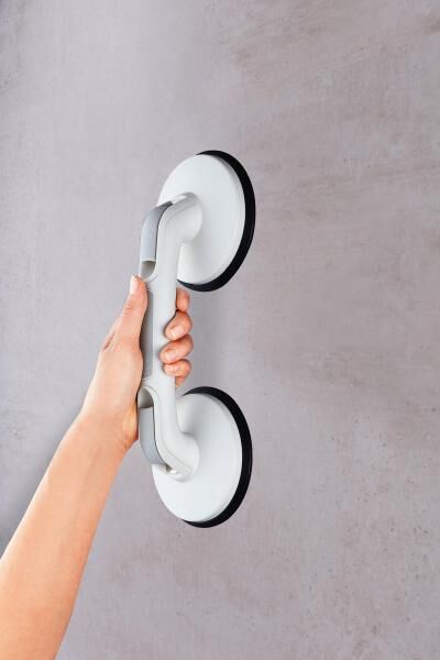 Ridder Reise-Sauggriff Rob S, weiß, ABS