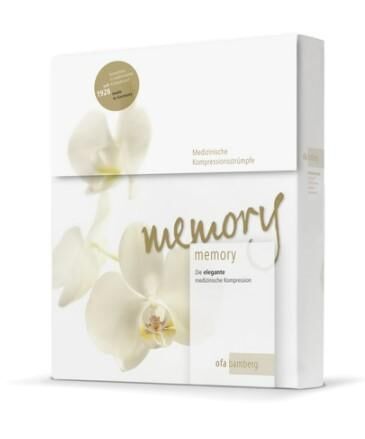ofa Memory zarte u. transparente Kompressionsstrümpfe mit verstärkter Fußsohle verschiedene Längen