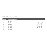 Vorschau: THUASNE Dynabelt atmungsaktiver Thorax Bauchstützgürtel mit abnehmbaren Stützverstärkungen