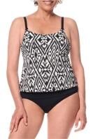 amoena Salta Blousin Tankinioberteil mit Prothesentaschen und UV-Schutz 50+