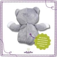 Vorschau: welliebellies® "Katze midi" Wärmekuscheltier mit Bio-Hirse-Füllung, spendet bis zu 90 min Wärme